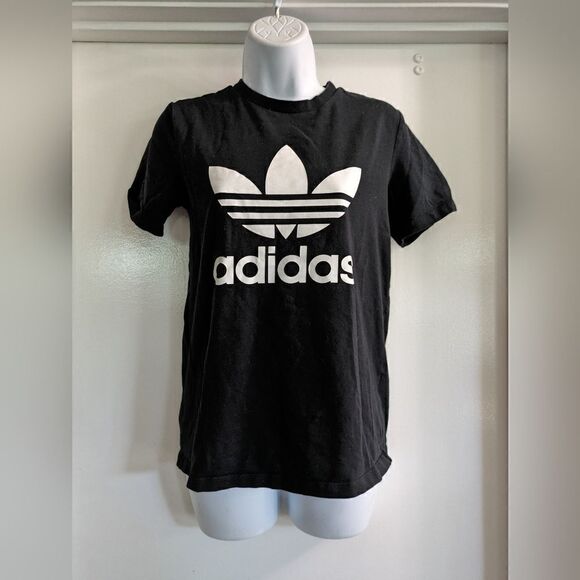 Adidas flower logo shirt size small - Picture 1 of 4